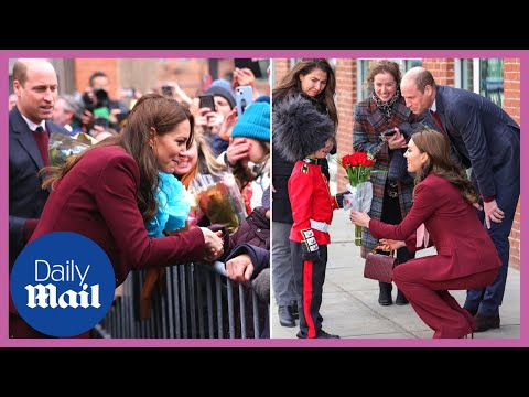 Americans lose their minds meeting kate middleton and prince william during boston trip