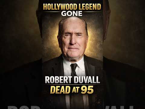 Video ? Hollywood Legend Robert Duvall Dies at 95 — The Godfather & Apocalypse Now Icon Remembered#news