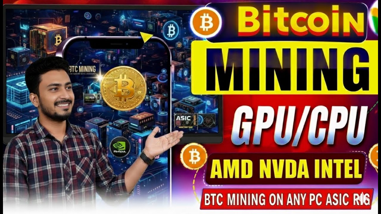 🔥 New Bitcoin Mining App 2025 | Mine BTC Using PC & Laptop | Kryptex ...