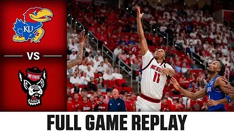 Kansas vs. NC State Full Game Replay | 2025-26 ACC Men's Basketball