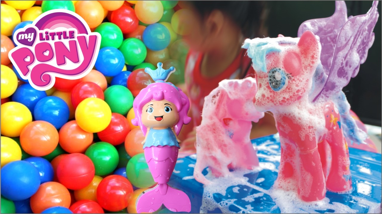  Mainan  Anak  Kuda  Poni  Mandi Bola The Ball Pit Show Play 