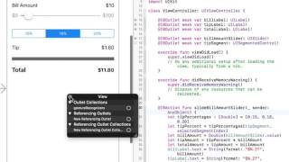 Xcode 8 Ctrl drag action to existing method