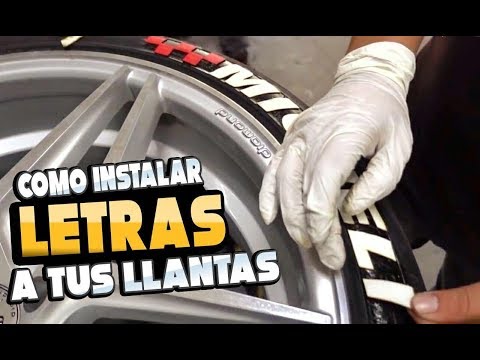 Es legal poner pegatinas o pintar los neumáticos? - Autofácil