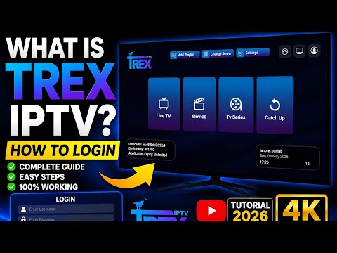 What is Trex IPTV? How to Login Trex IPTV on Mobile #2026 #iptv #trex 