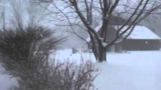Winter Storm, April 11, 2013, Saint Cloud, MN, Part 1