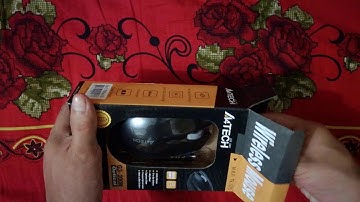 A4Tech G3-200N V-TRACK Wireless Mouse || Unboxing ||