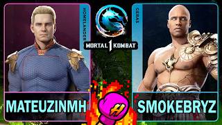 MK1 MateuzinMH (HOMELANDER) VS Smokebryz (GERAS)🥊Mortal Kombat 1🥊4K 60ᶠᵖˢ