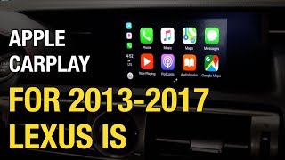 Edit** this kit is not compatible with 2017 models! apple carplay and
android auto for select 2013-2019 lexus models keep your hands on the
wheel eyes...