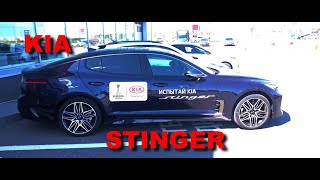 Тест-драйв KIA STINGER 2021.