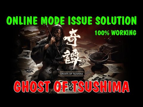 Ghost of Tsushima | Online Fix Solution | Issue in Online Mode Resolved (Fitgirl Repack)