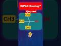 IUPAC Naming of Alcohol | Easy Rules, Examples & Tricks | #neet #science #shorts