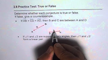 Provide Counter Example To Prove Conjecture False