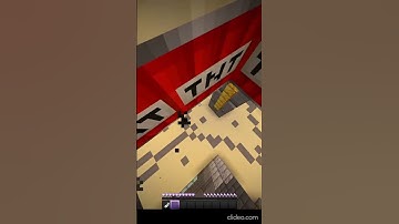 Okay this really is the worst TNT run fail #shorts #minecraft #hypixel #tntrun