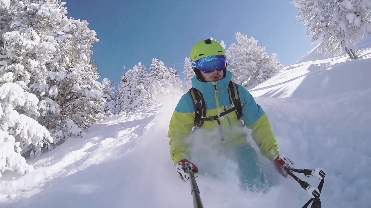 Skiing in the FRENCH ALPS Ski Holiday in the snowy mountains Travel