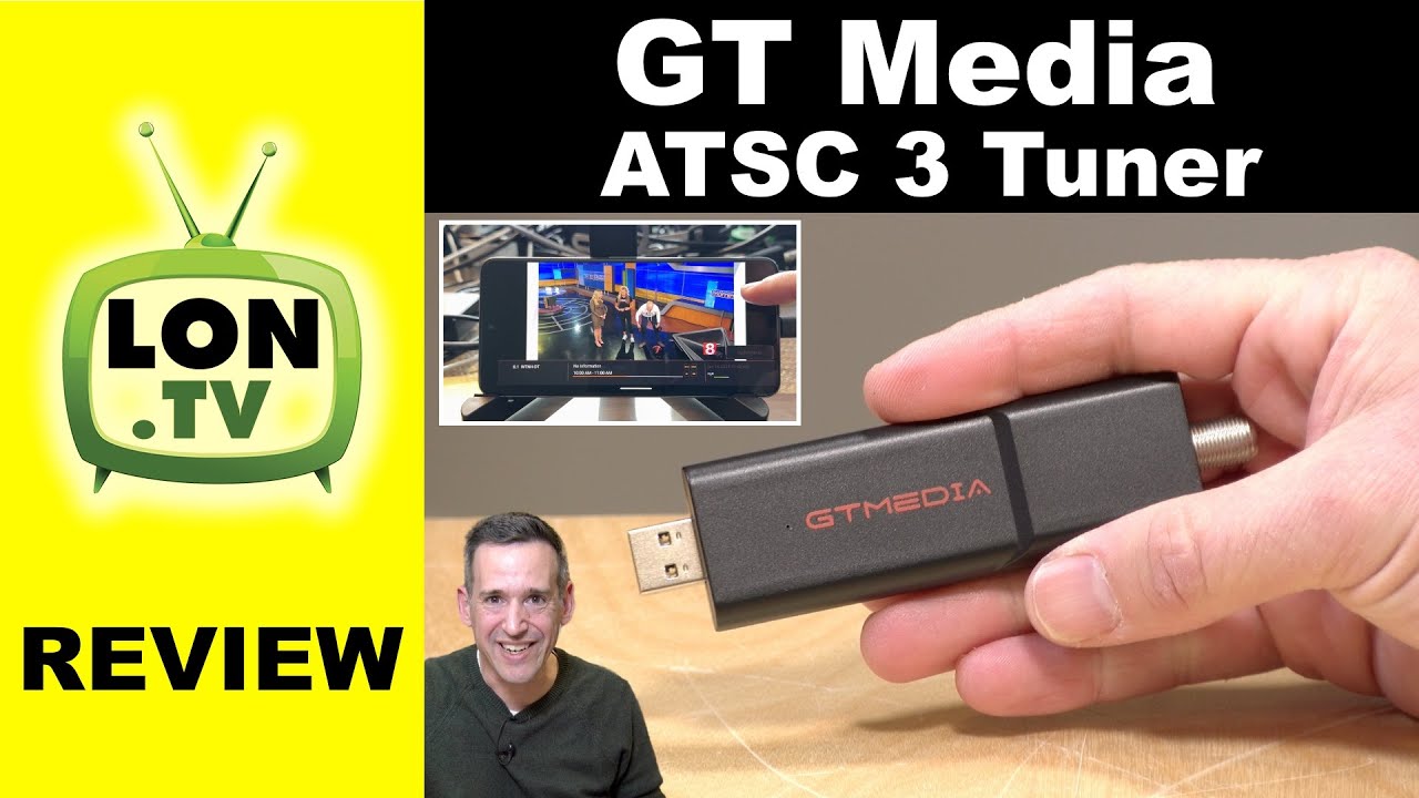 Portable ATSC 3 TV Tuner Watch OTA TV on your smartphone GT Media