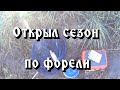 Открыл сезон по форели. Рыбалка на ферме.