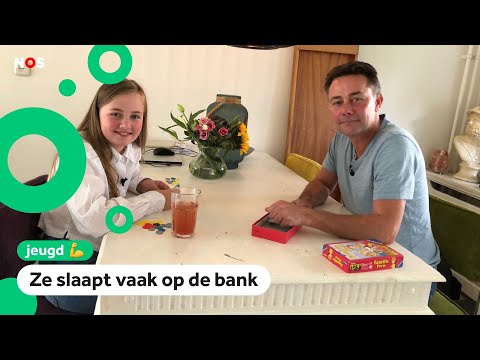 Door de woningnood heeft Esmae geen eigen kamer
