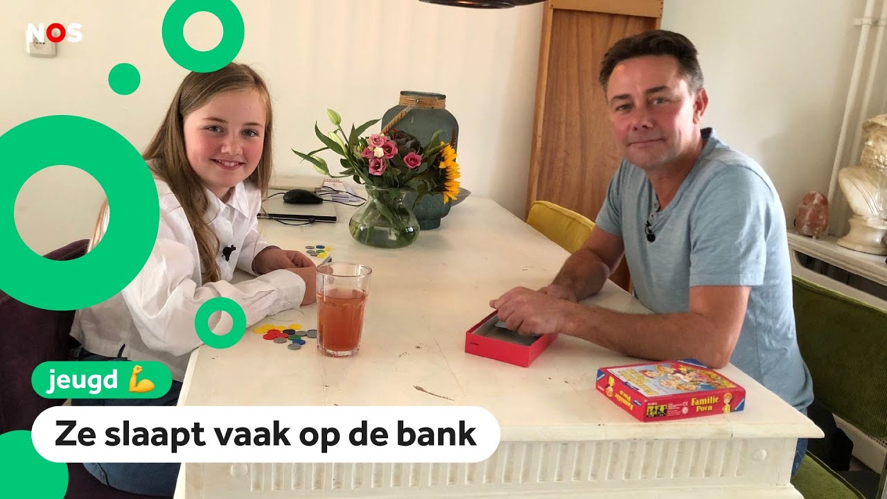 Door de woningnood heeft Esmae geen eigen kamer