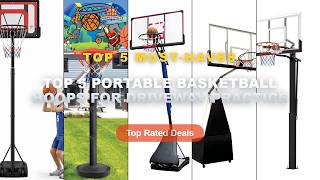 Top 5 Portable Basketball Hoops For Driveway Practice: Top 5 Best Sellers - Portable Outdoor Basketb Next Level Mini Hoop Play рџЏЂрџ ЊрџЏј Shorts Basketball