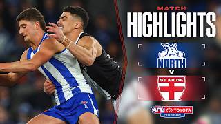 North Melbourne v St Kilda Highlights | Round 20, 2026 | AFL