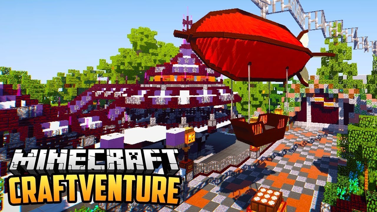 LE SERVER LE PLUS INCROYABLE DE MINECRAFT /CRAFT VENTURE #1 - YouTube
