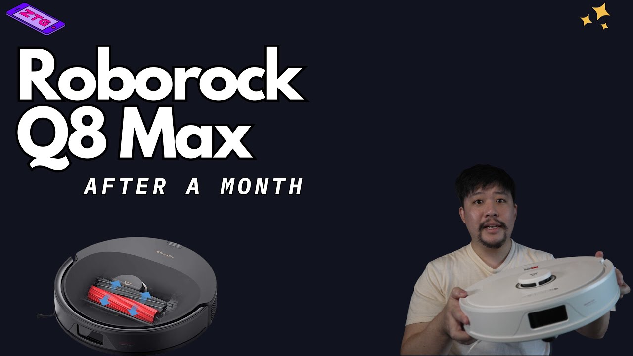 Roborock Q8 Max : Review and Cleaning Tutorial 