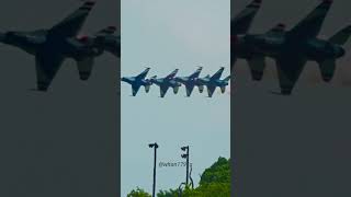 USAF Thunderbirds #fighterjet #airshow #planespotting #airforce #usaf  #f16 #thunderbirds
