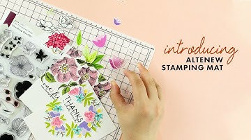 Altenew Product Intro - Stamping Mat