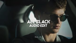 all black - sukhe, raftaar「edit audio」 Resimi