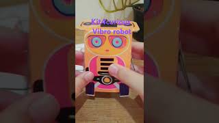 Making a vibro robot with kit4curious. #diy #robot #scienceproject #motor #stemtoys