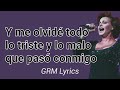 Rocío Dúrcal - Hoy lo vi pasar  (Lyrics)