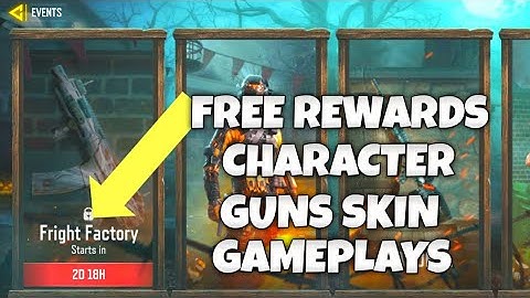 FRIGHT FACTORY EVENT FREE  REWARDS CHARACTER AJAX FLESH GOLEM & KILO 141 WEBSPINNER GAMEPLAY CODM S9