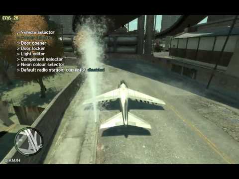 GTA IV - Hydra Jet Plane - YouTube