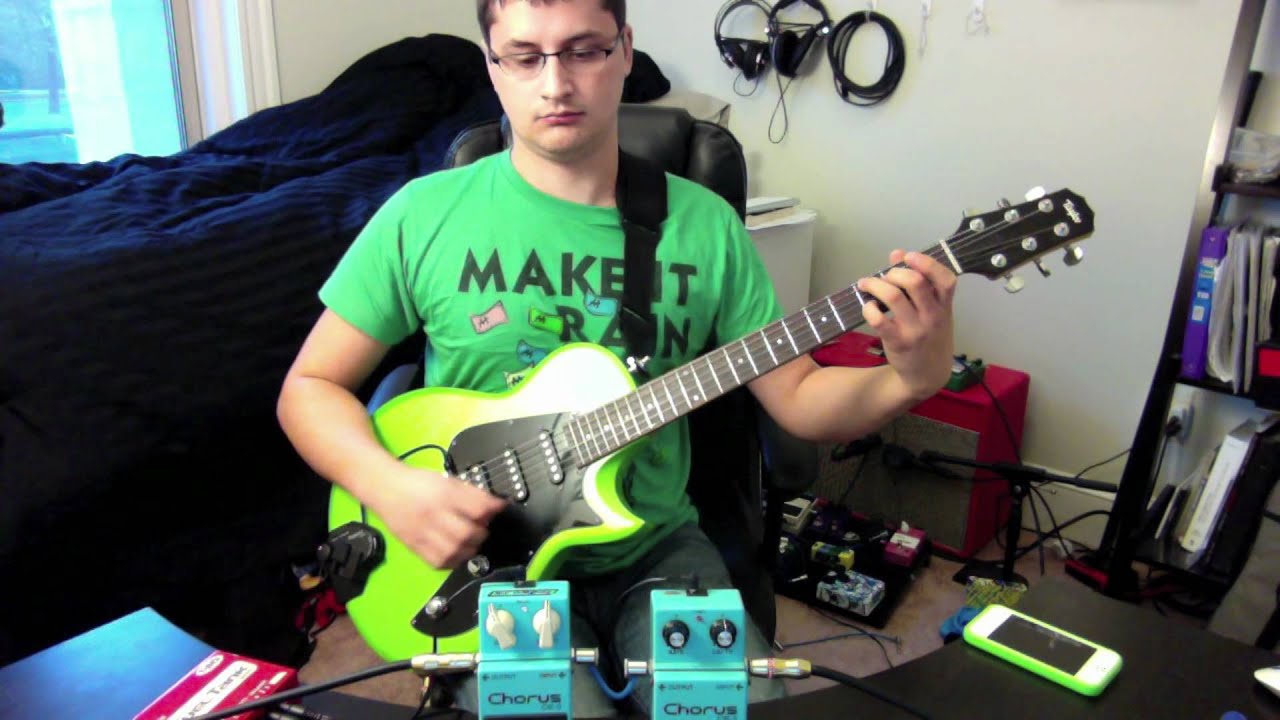 Boss CE-2 Shootout Stock vs. Monte Allums Mod