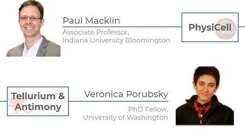 Oct. 2: Model Simulation: Paul Macklin and Veronica Porubsky