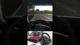 euro truck simulator bad driving and hits the wall #shorts #eurotruck #steeringwheel #pxnv9 screenshot 3