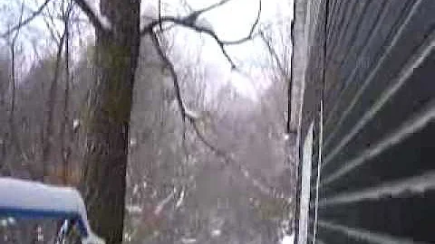 Nancy Today: sheltered from the blizzard ASMR