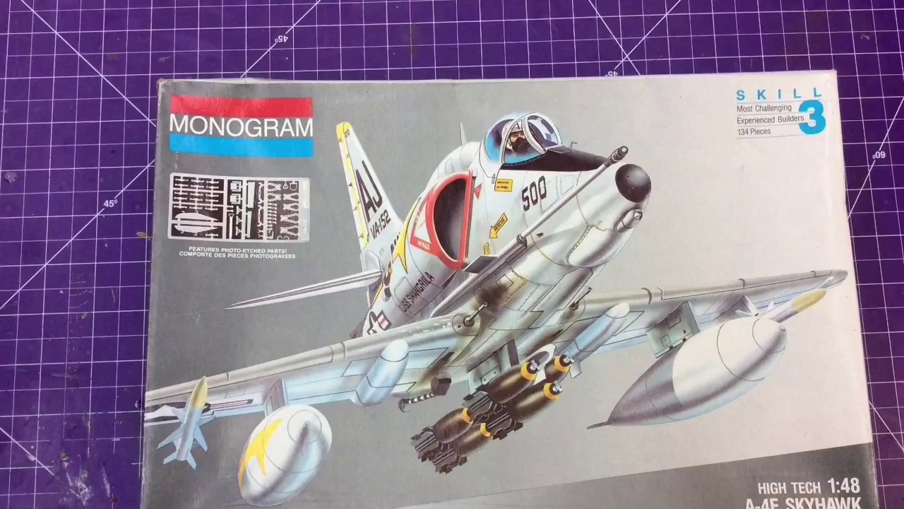 Monogram 5406 Skyhawk A-4E 1/48 Neu und versiegelt