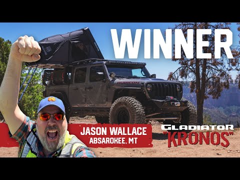 This guy just WON an $100k Jeep Gladiator build + $20,000 cash ? Jason Wallace from Montana