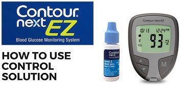 Use Control Solution - Contour Next EZ