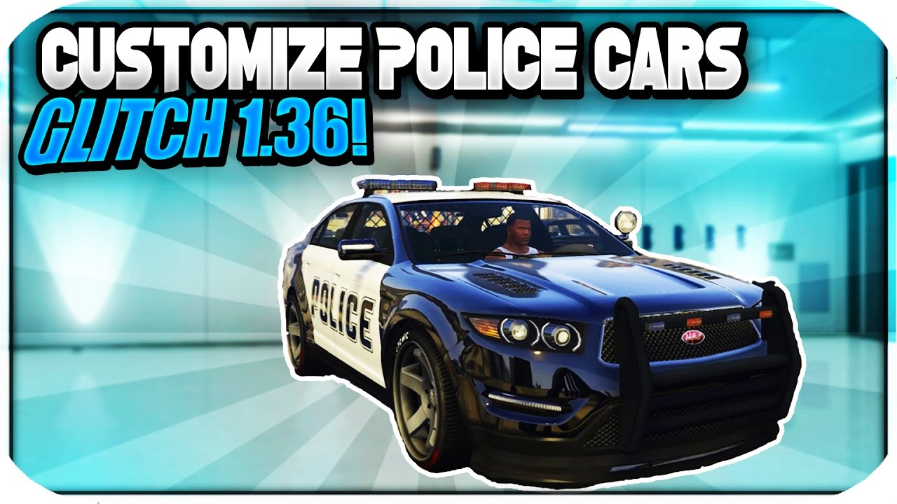 GTA 5: *NEW* ''How To Customize Police Cars!''*EASY* 