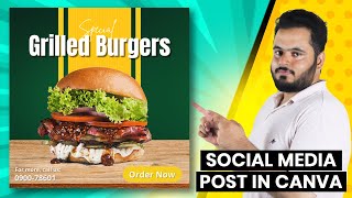 Social Media Post Design Tutorial in Canva [Urdu/Hindi] screenshot 5