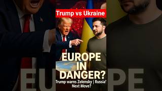 Trump vs Ukraine #TrumpZelenskyMeeting#RussiaUkraineWar#GeopoliticsToday#EuropeInDanger #shorts