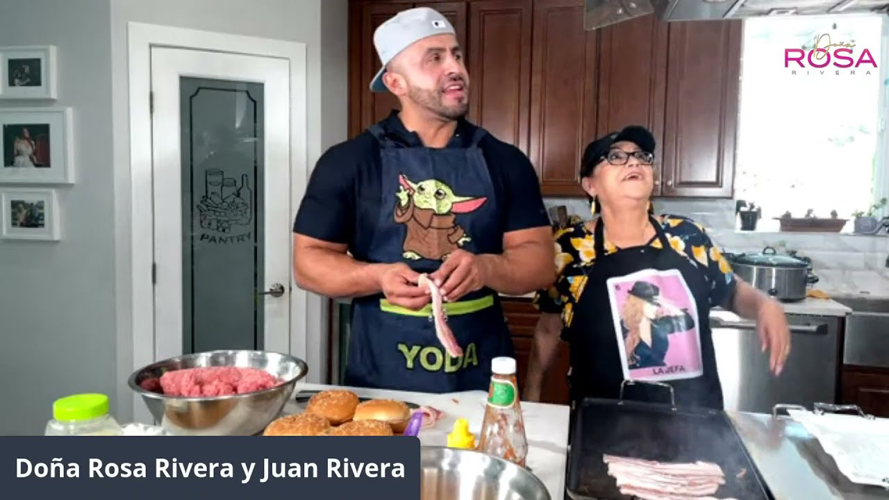 COCINANDO HAMBURGUESAS con JUANELO | Transmisión En VIVO | Doña Rosa Rivera Cocina