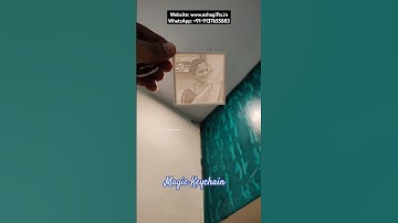 Magic Keychain 😍 Lithophane 3D printed Keychain #personalisedgifting #giftideas #trending #3dprint