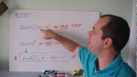 Expanding - Monomials and Binomials