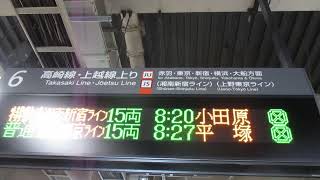 JR大宮駅の案内表示板