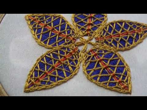 Видео: Hand Embroidery | Fantasy Flower Stitch | Bordado Fantasía | Hand Embroidery Tutorial For Beginners