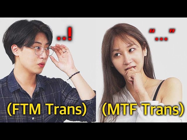 Blind date of MTF transgender and FTM transgender 