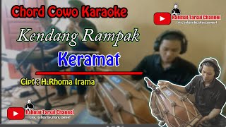 Keramat Karaoke Chord Cowo | Kendang Rampak